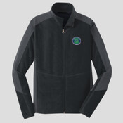Men Jacket - Colorblock Microfleece Jacket
