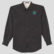 Mens Dress Long-Sl - Long Sleeve Easy Care Shirt